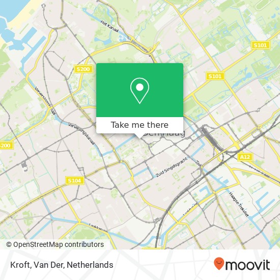 Kroft, Van Der map
