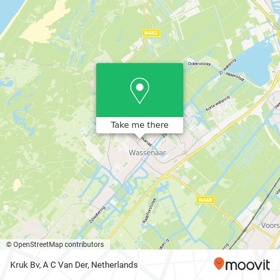 Kruk Bv, A C Van Der map