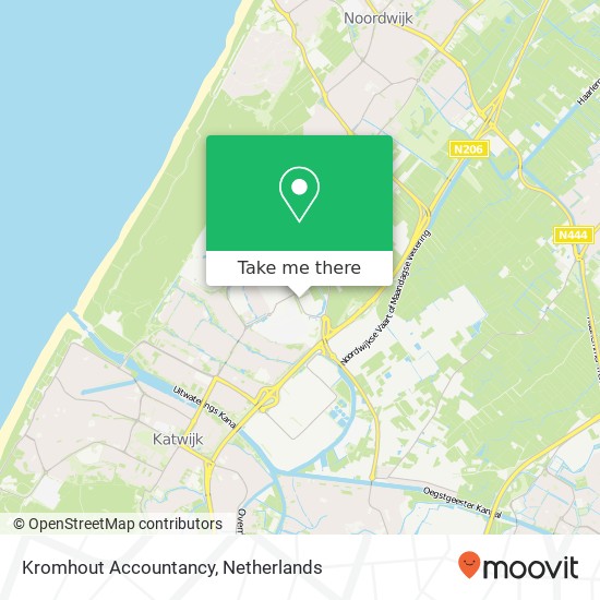 Kromhout Accountancy map