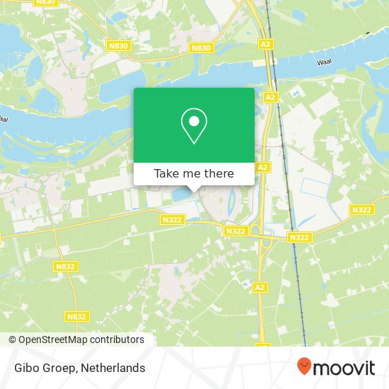 Gibo Groep map