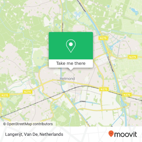 Langerijt, Van De map