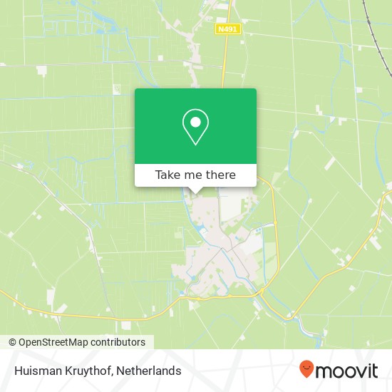 Huisman Kruythof map