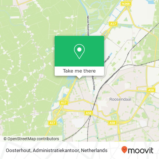 Oosterhout, Administratiekantoor map