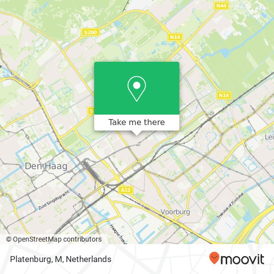 Platenburg, M map