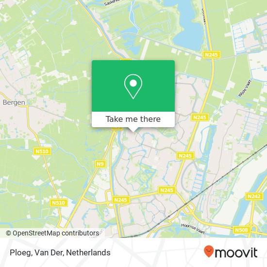 Ploeg, Van Der map