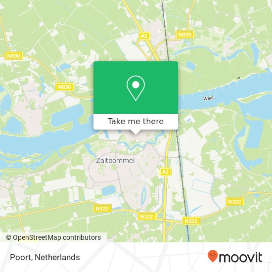 Poort map