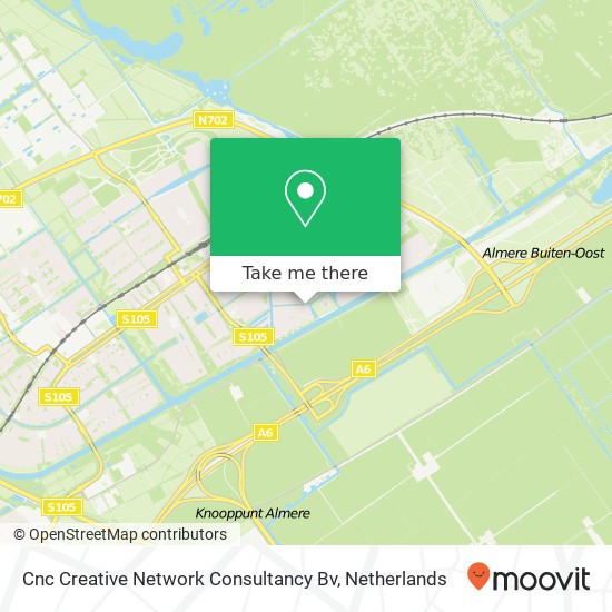 Cnc Creative Network Consultancy Bv map