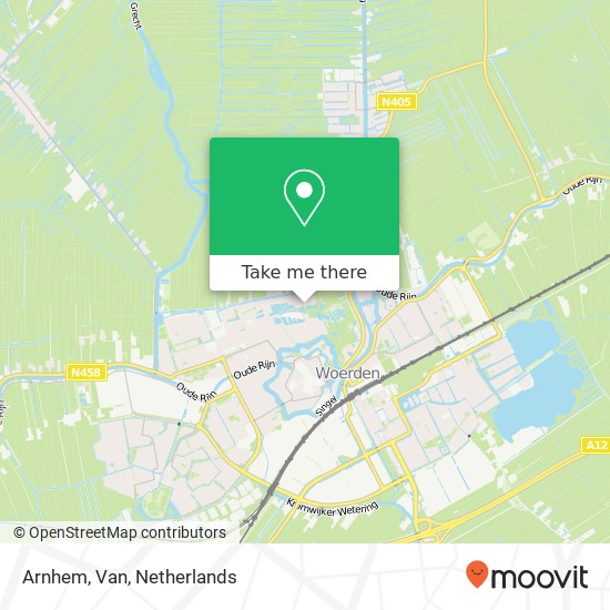 Arnhem, Van map