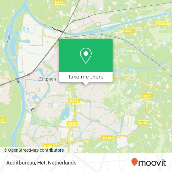 Auditbureau, Het map