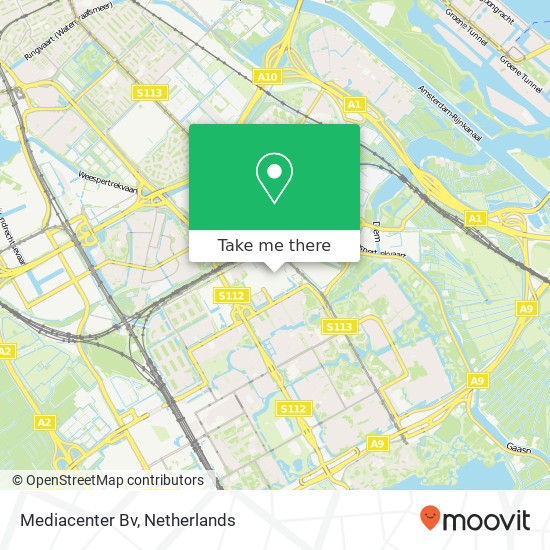 Mediacenter Bv map