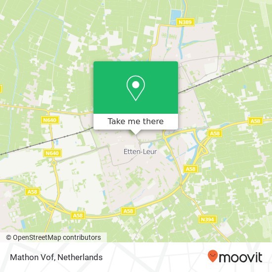 Mathon Vof map