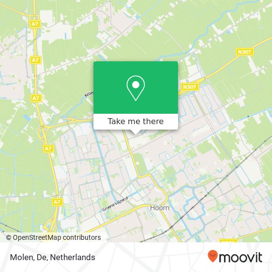 Molen, De map