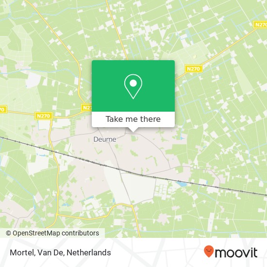 Mortel, Van De map