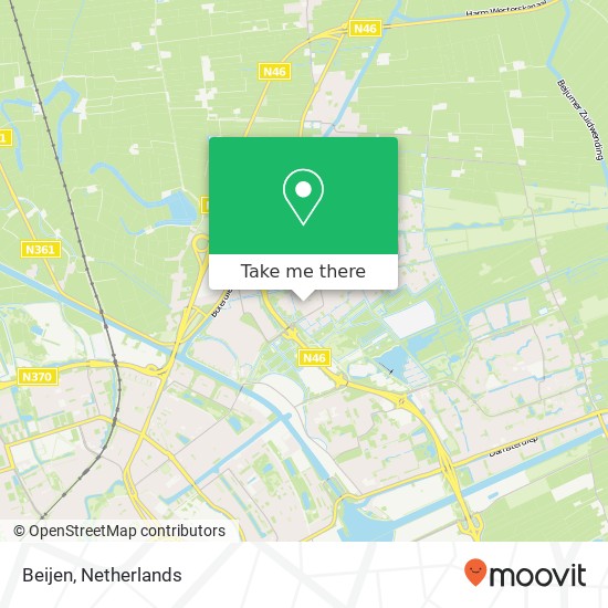 Beijen map