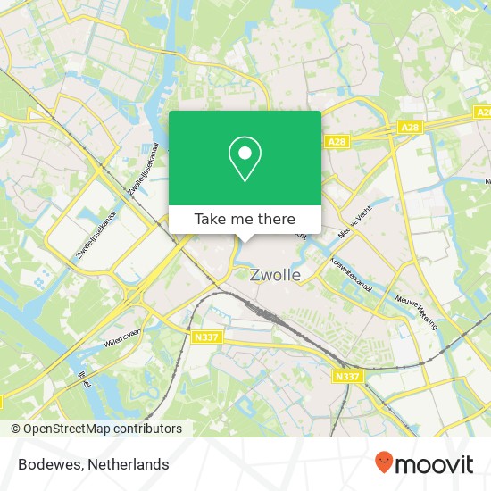 Bodewes map