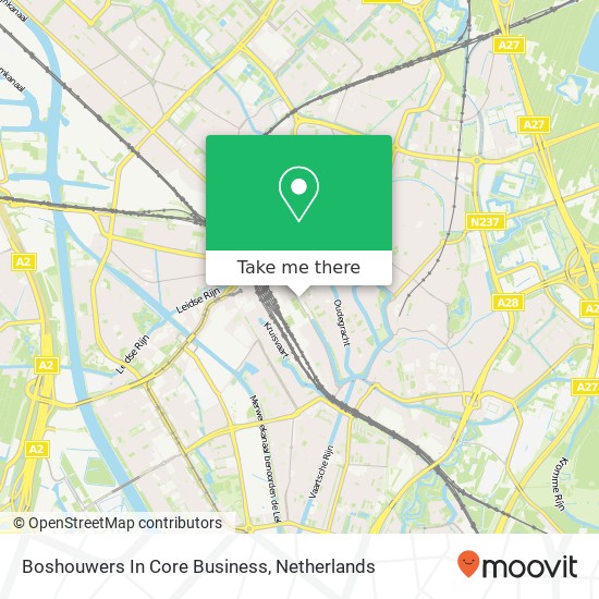 Boshouwers In Core Business map