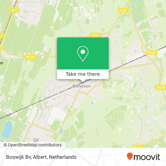 Boswijk Bv, Albert map