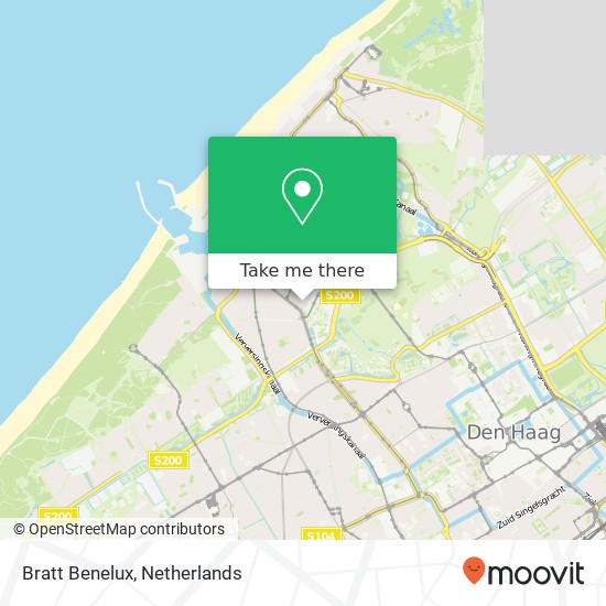 Bratt Benelux map