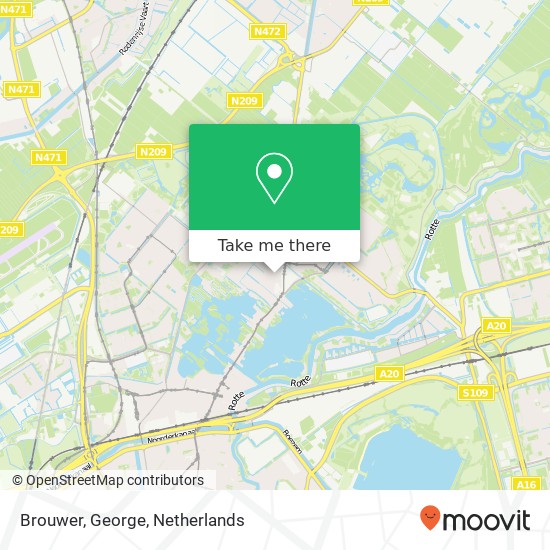 Brouwer, George map