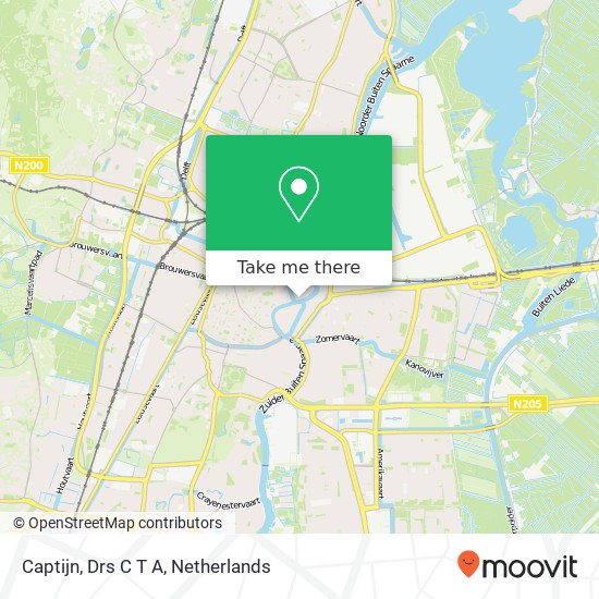 Captijn, Drs C T A map