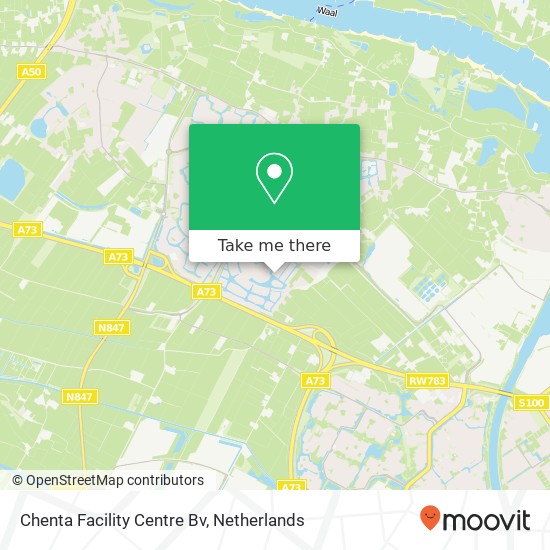 Chenta Facility Centre Bv map