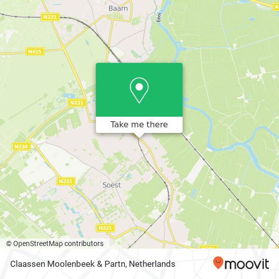 Claassen Moolenbeek & Partn map