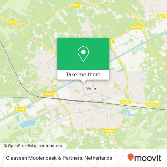 Claassen Moolenbeek & Partners map