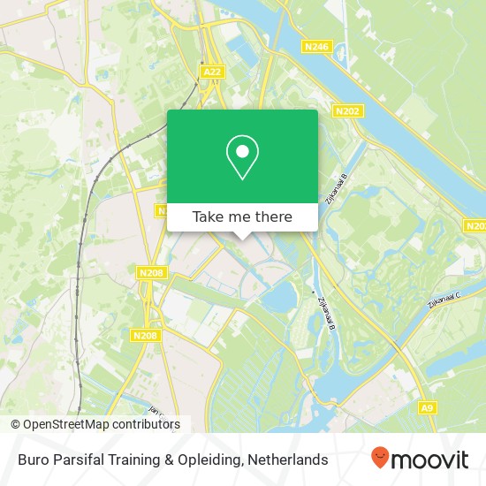 Buro Parsifal Training & Opleiding map