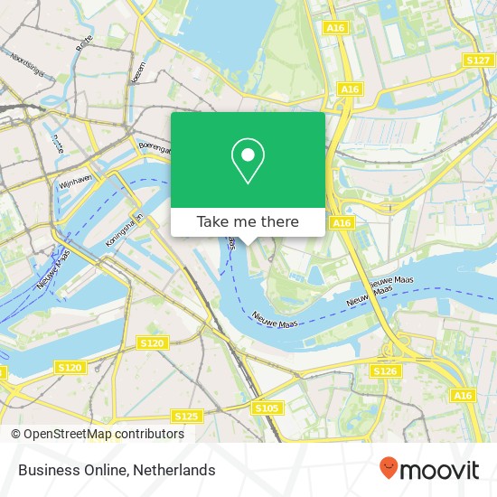Business Online map