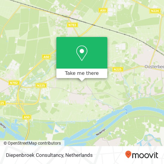 Diepenbroek Consultancy map