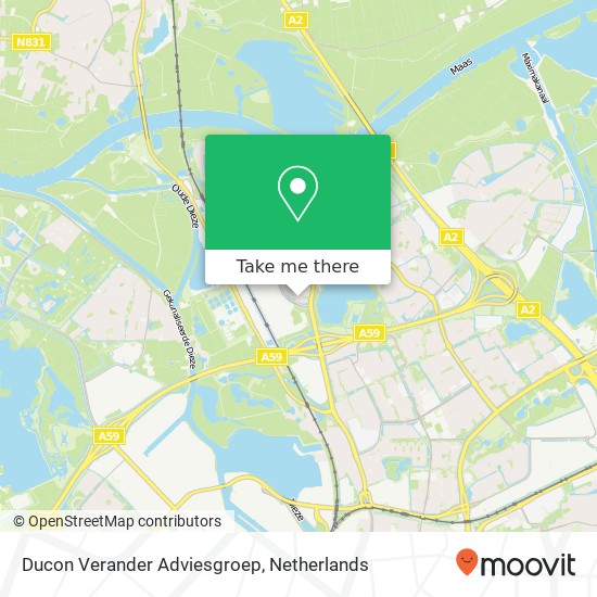 Ducon Verander Adviesgroep map