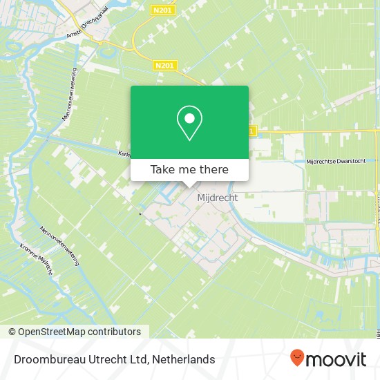 Droombureau Utrecht Ltd map