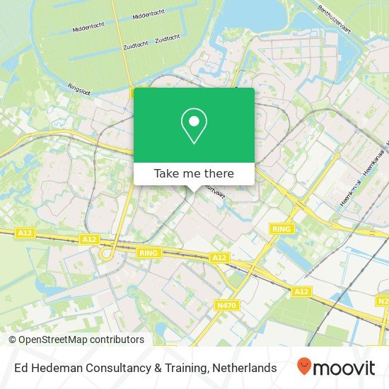 Ed Hedeman Consultancy & Training map