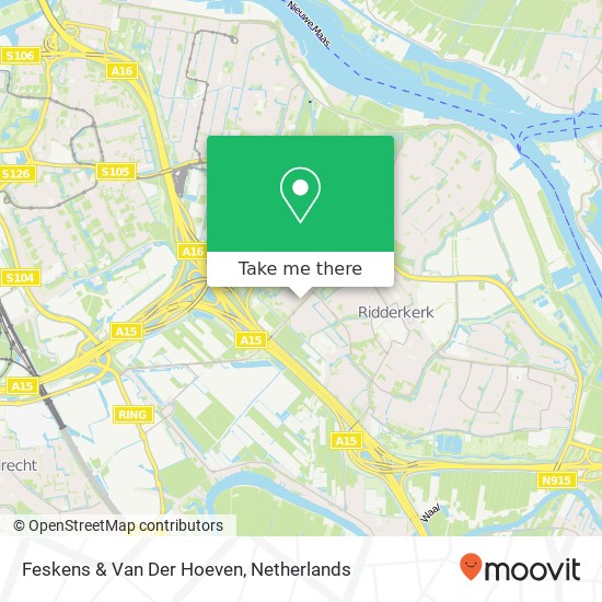 Feskens & Van Der Hoeven map