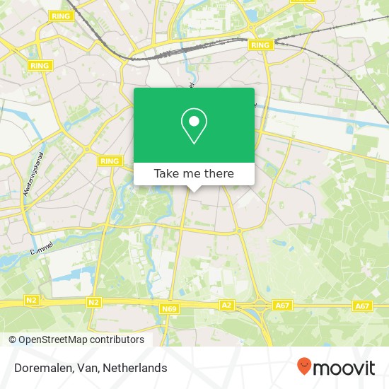 Doremalen, Van map