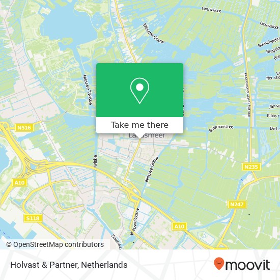 Holvast & Partner map