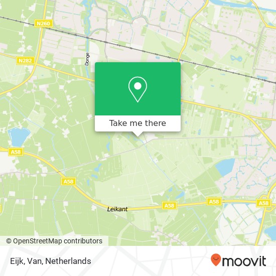 Eijk, Van map