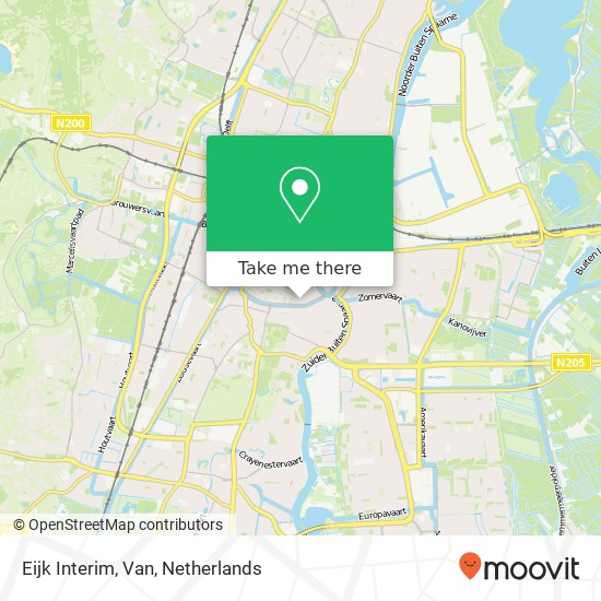Eijk Interim, Van map