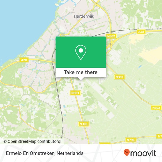 Ermelo En Omstreken Karte