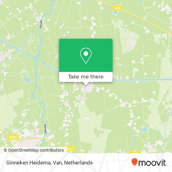 Ginneken Heidema, Van map