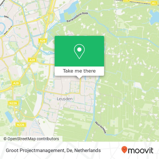 Groot Projectmanagement, De Karte