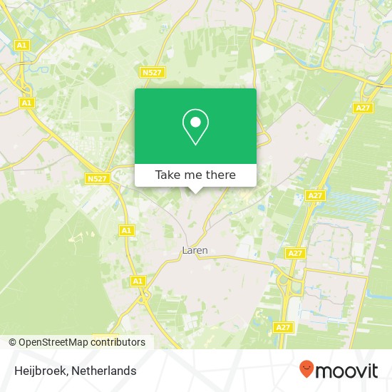 Heijbroek map