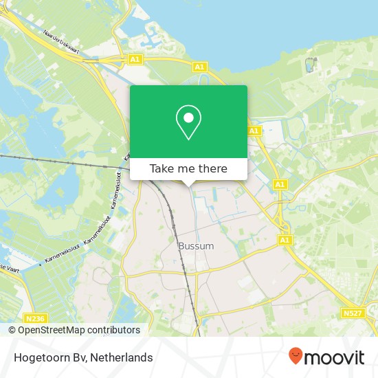 Hogetoorn Bv map