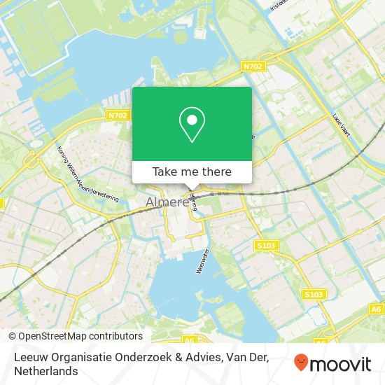 Leeuw Organisatie Onderzoek & Advies, Van Der map