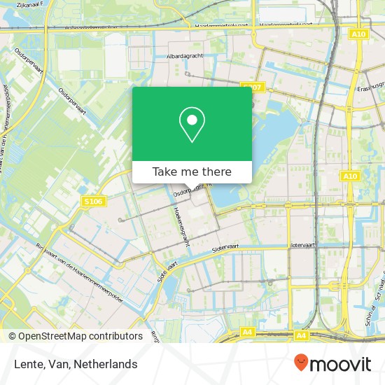 Lente, Van map