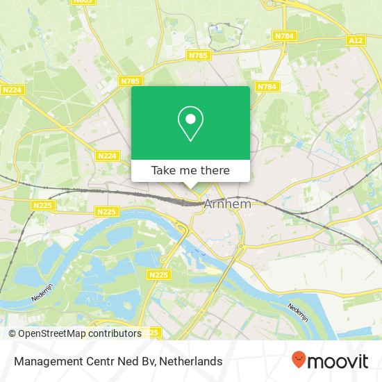 Management Centr Ned Bv map