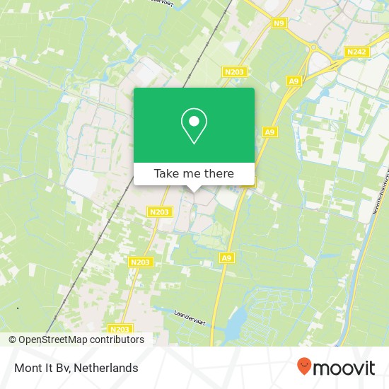 Mont It Bv map