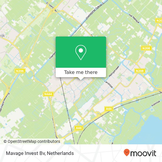 Mavage Invest Bv map