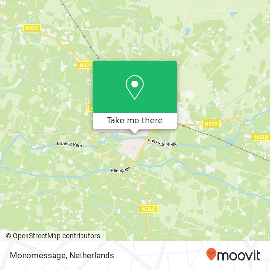 Monomessage map