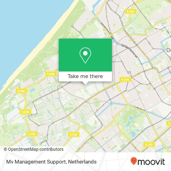 Mv Management Support map